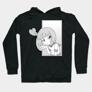 Kawaii Manga Girl Hoodie